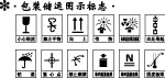 包装储运图示标志矢量图