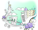 建筑 矢量 花纹