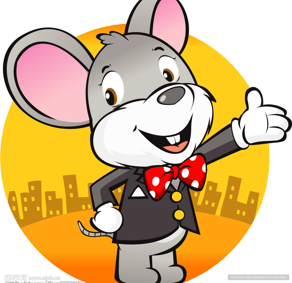 鼠年很适用的老鼠素材