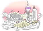 建筑花纹 韩国花纹
