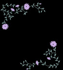 韩国花纹背景矢量素材