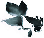 水墨画  鱼