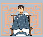 女人与椅子