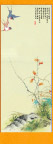 竖幅花鸟画