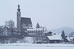 歐洲建築雪景