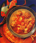 肉圆蔬菜汤