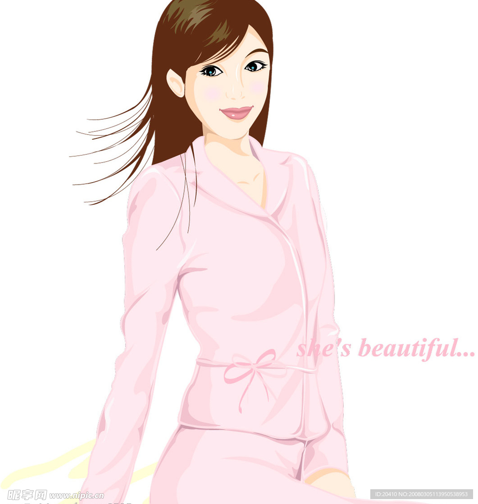 超真实女性图
