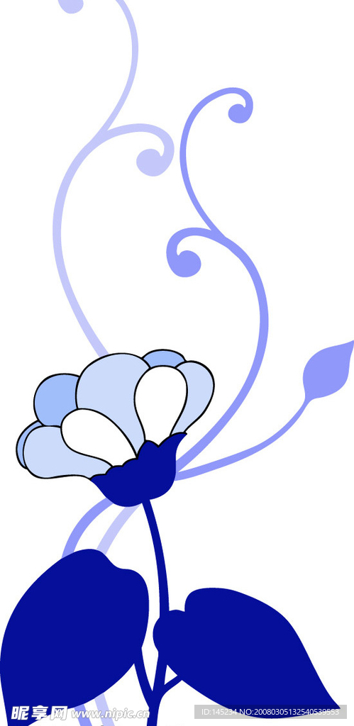 矢量花纹