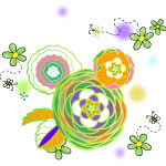 矢量花纹