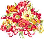 韩国时尚花纹花朵