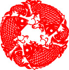 鱼纹窗花