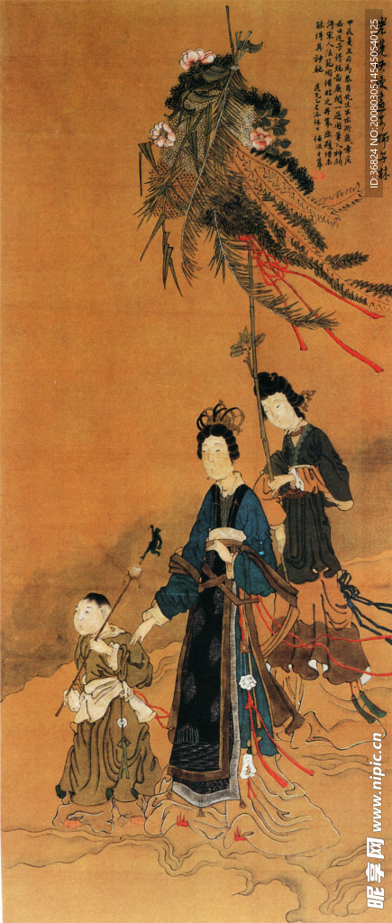 送子得魁图