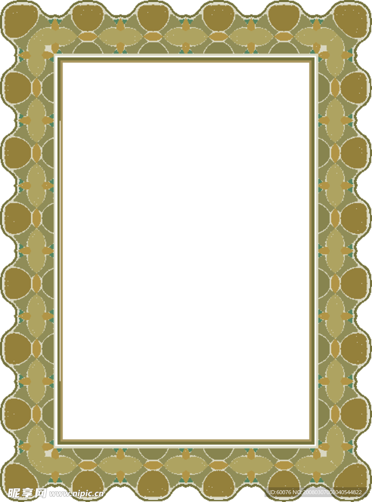 矢量古典边框 花边 花纹