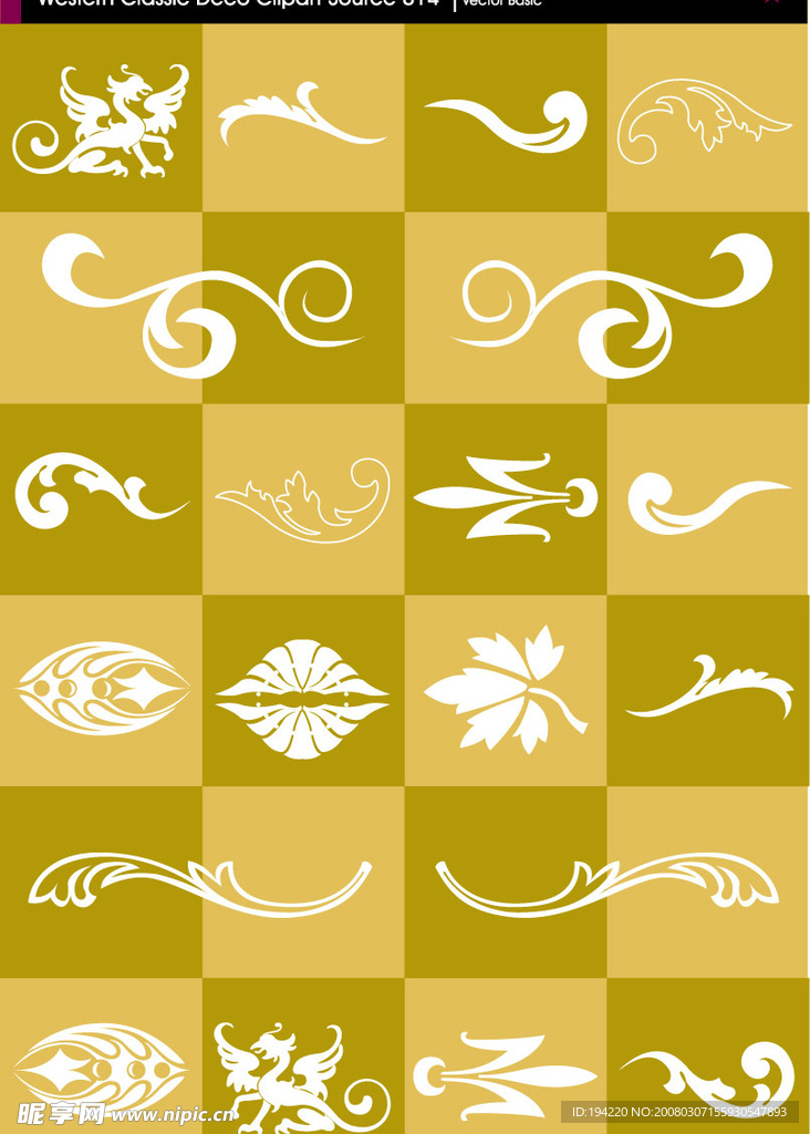 精品边框花纹