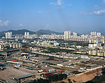深圳城市风景，鸟瞰
