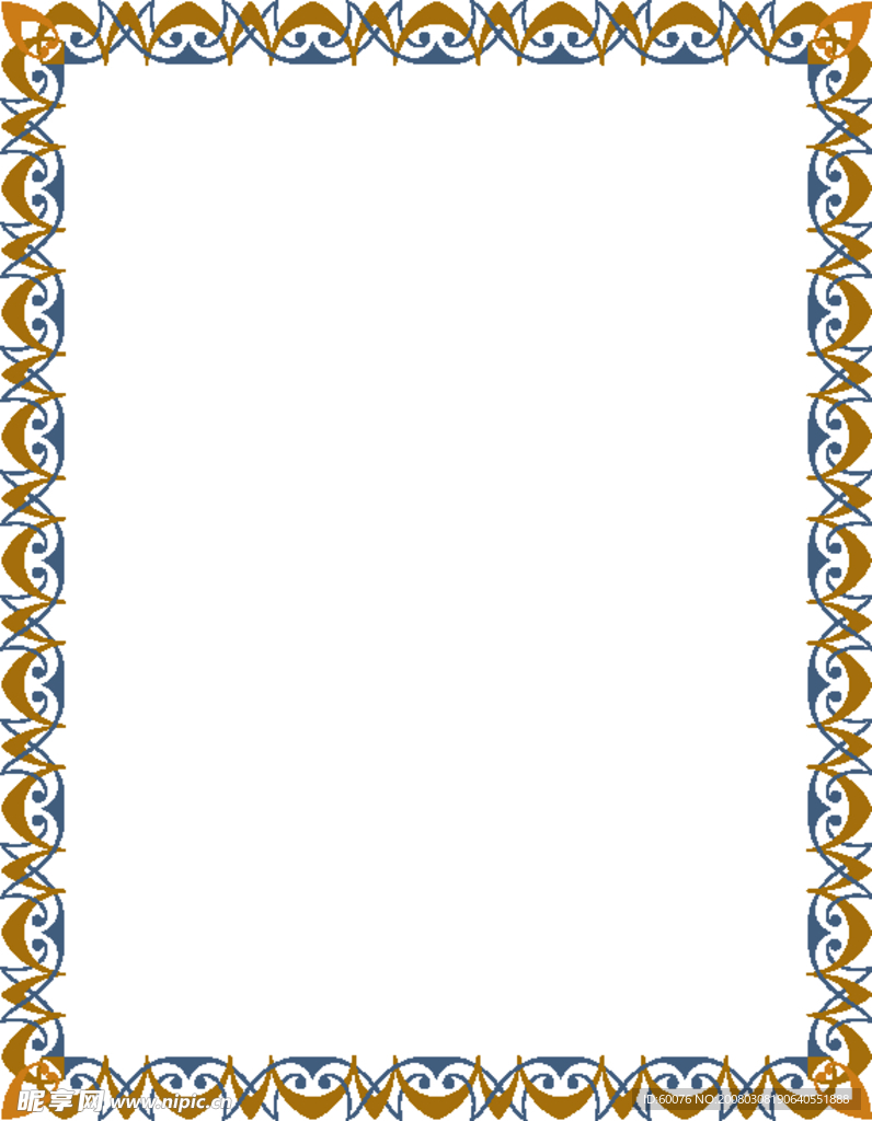 矢量古典边框 花边 花纹