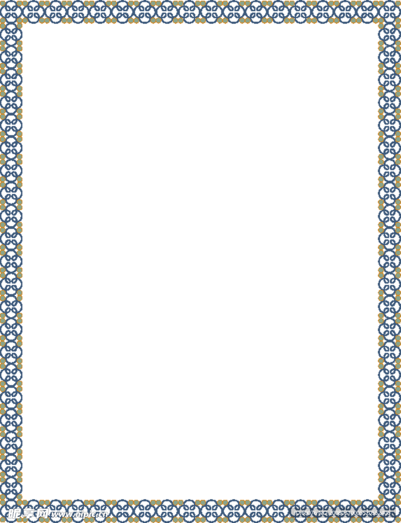 矢量古典边框 花边 花纹