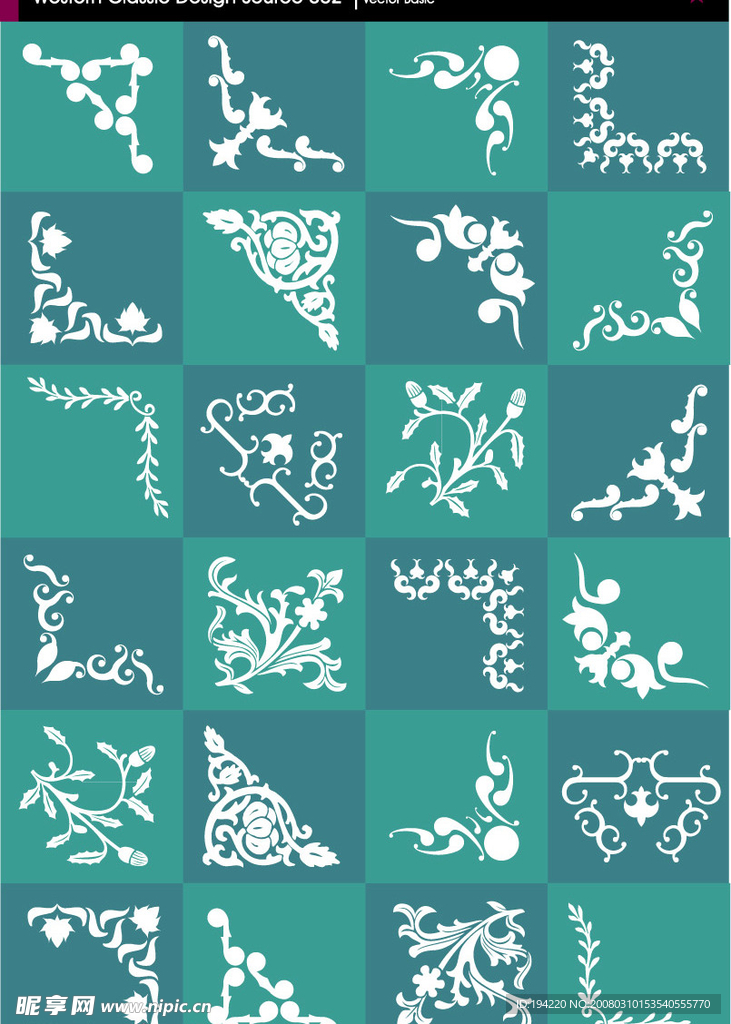 精品边框花纹