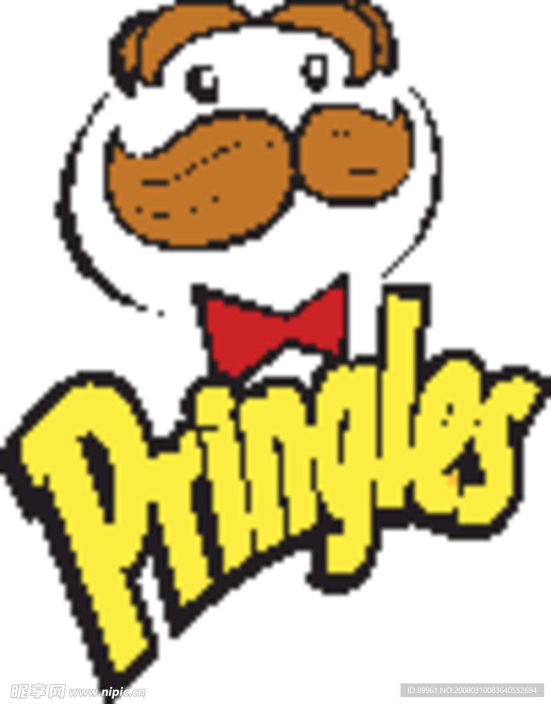 Pringles品客薯片矢量标志