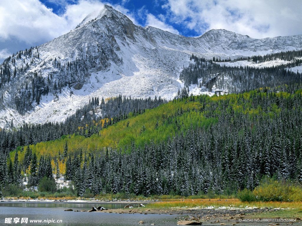 雪山