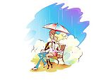 雨中情愫