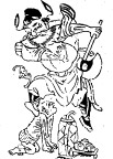 钟馗耍大斧