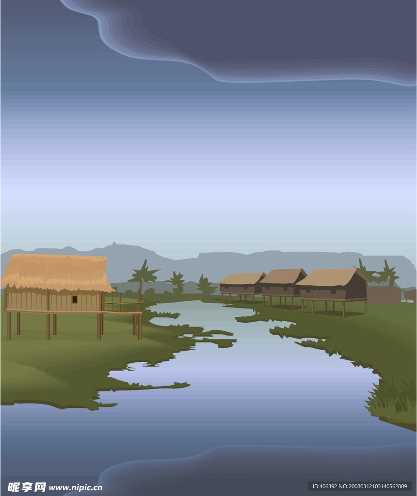 矢量风景