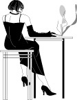 酒吧女性 职业女性