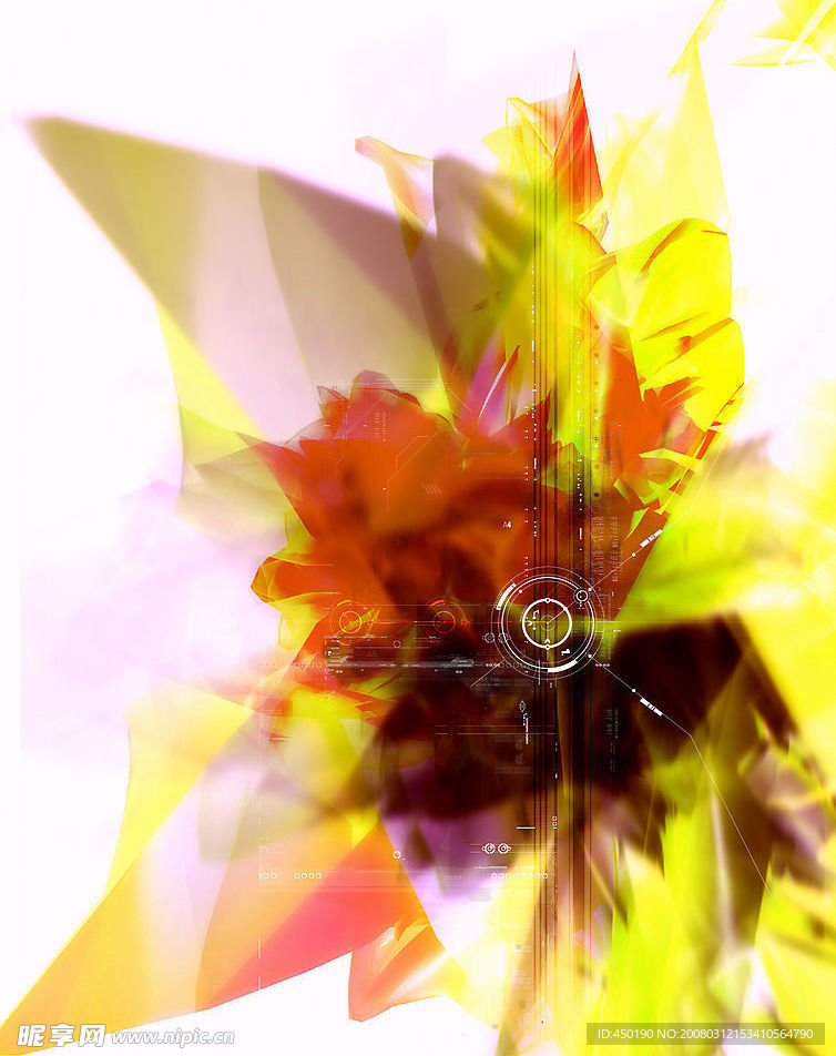 商务科技PS素材_3D分层_003