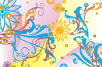 精美矢量花纹
