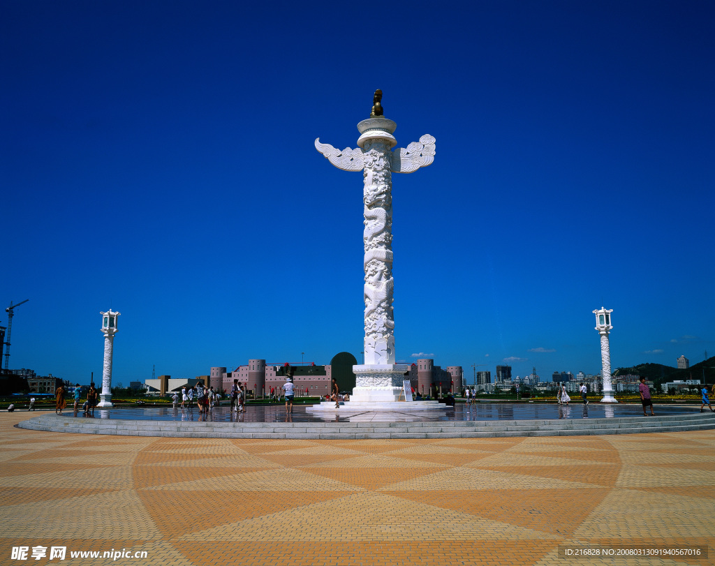 珠海城市风景，珠海雕塑