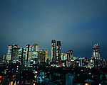 建筑 背景 高楼 夜景