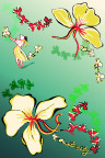 夏日风情花卉