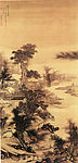 柘溪草堂图 国画山水