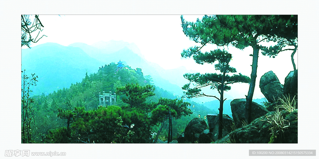 山水秀丽