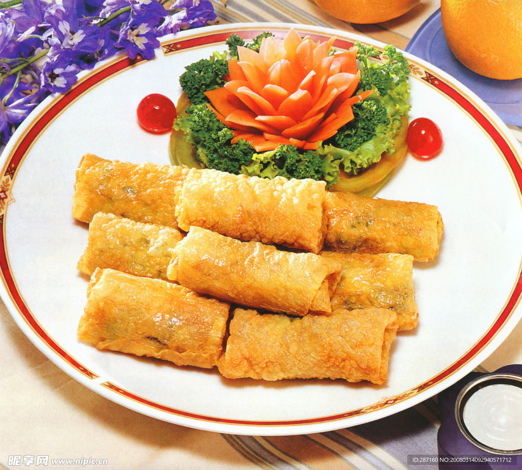 蔬菜春卷