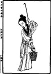 白描人物