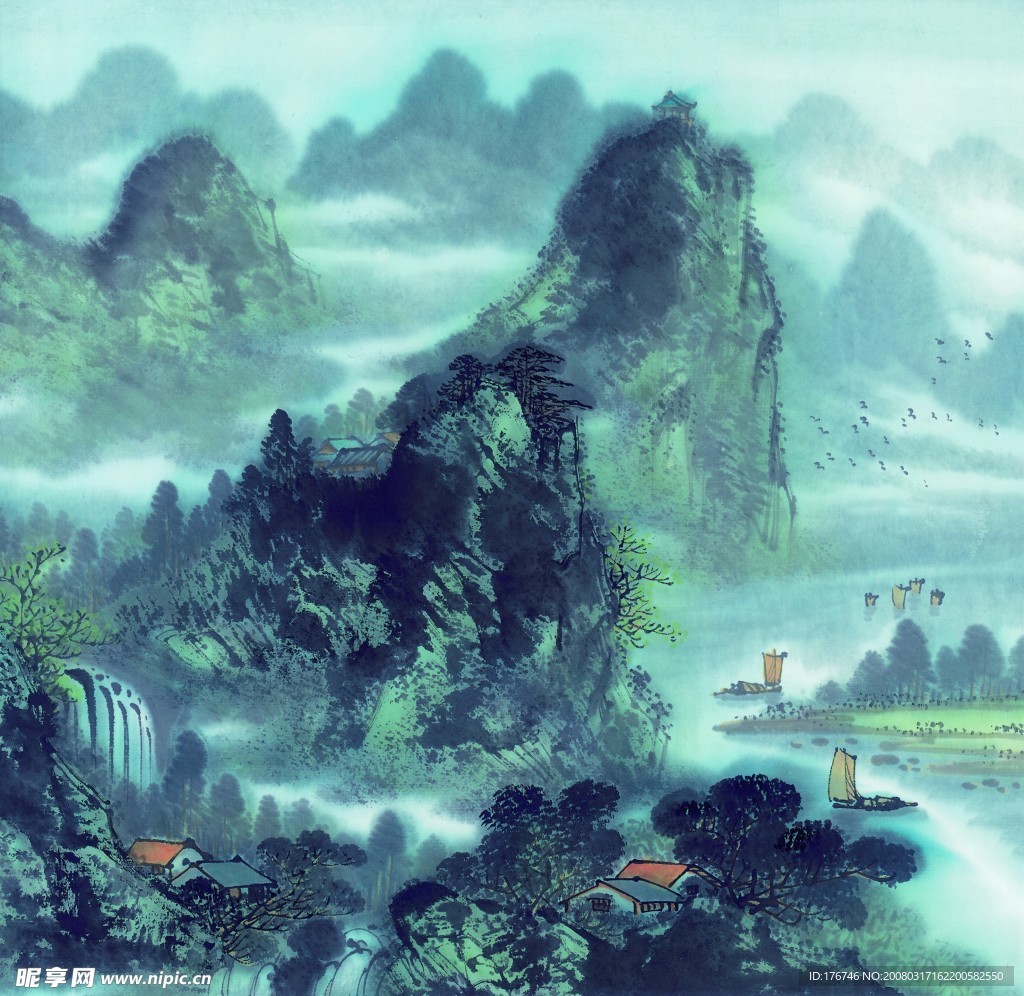 山水画