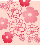典雅的花纹