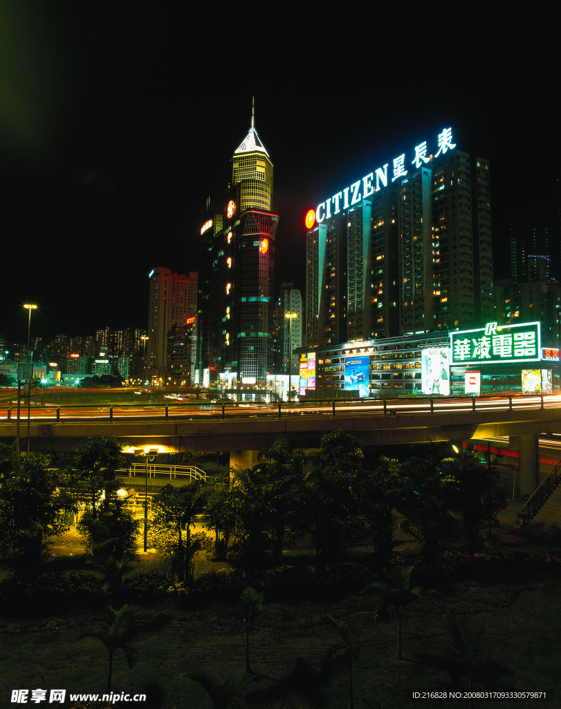珠海城市风景，珠海夜景