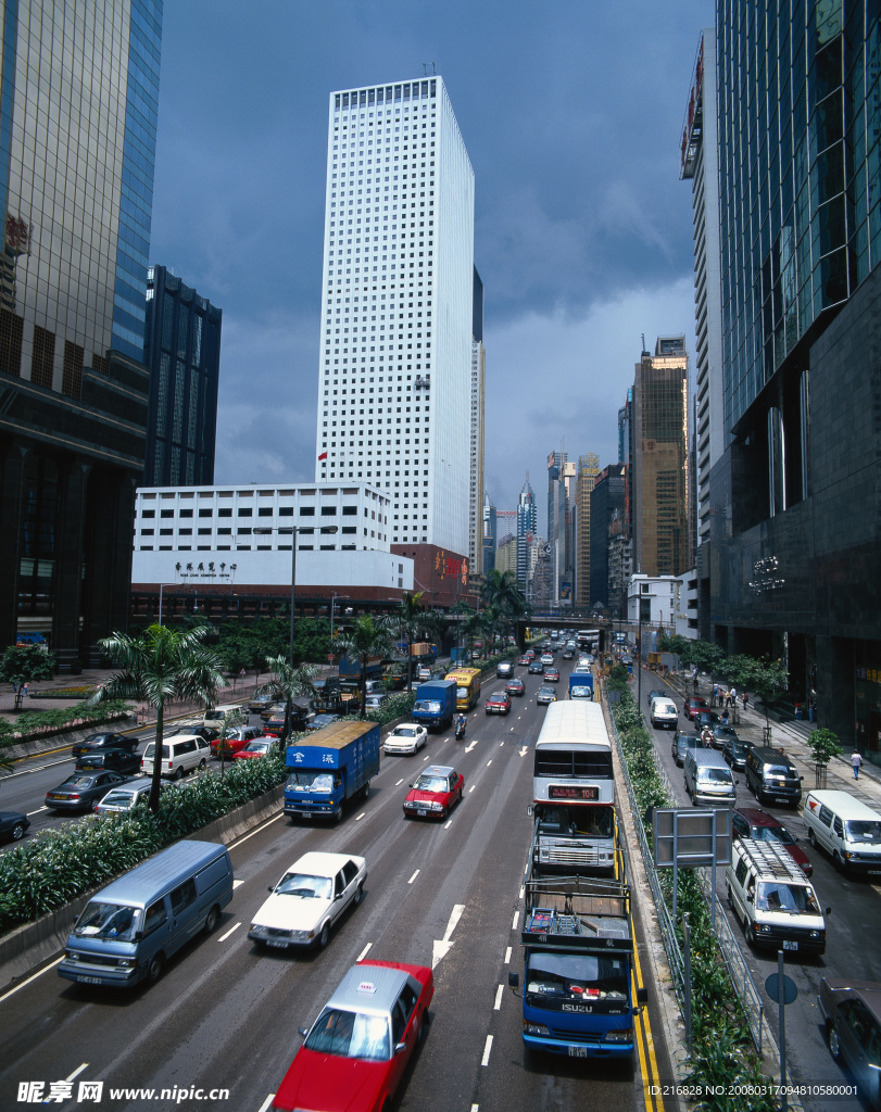 珠海城市风景，珠海高楼大厦