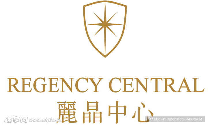 丽晶中心LOGO