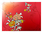 时尚花纹
