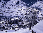 歐洲建築雪景
