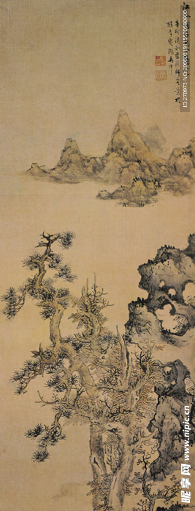 江皋话古图