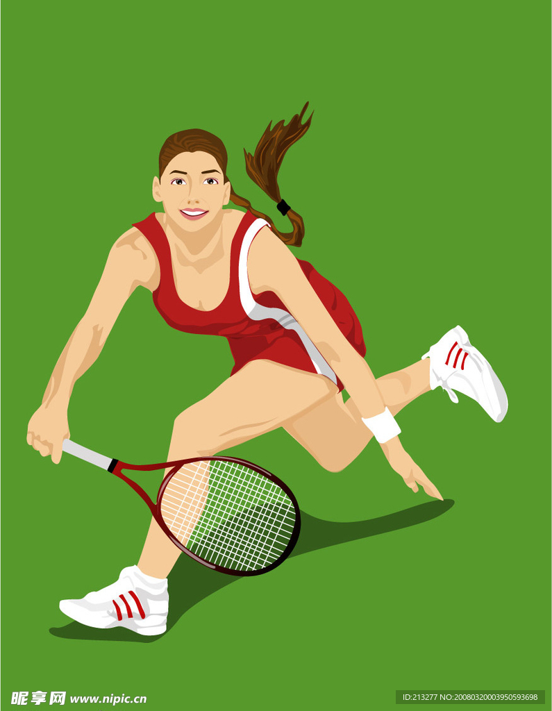 网球运动女郎