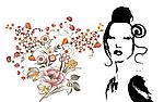 精美高精艺术壁纸系列——女人花