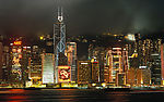 香港海旁夜景