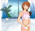 美女健身