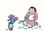 古典 人物 童趣